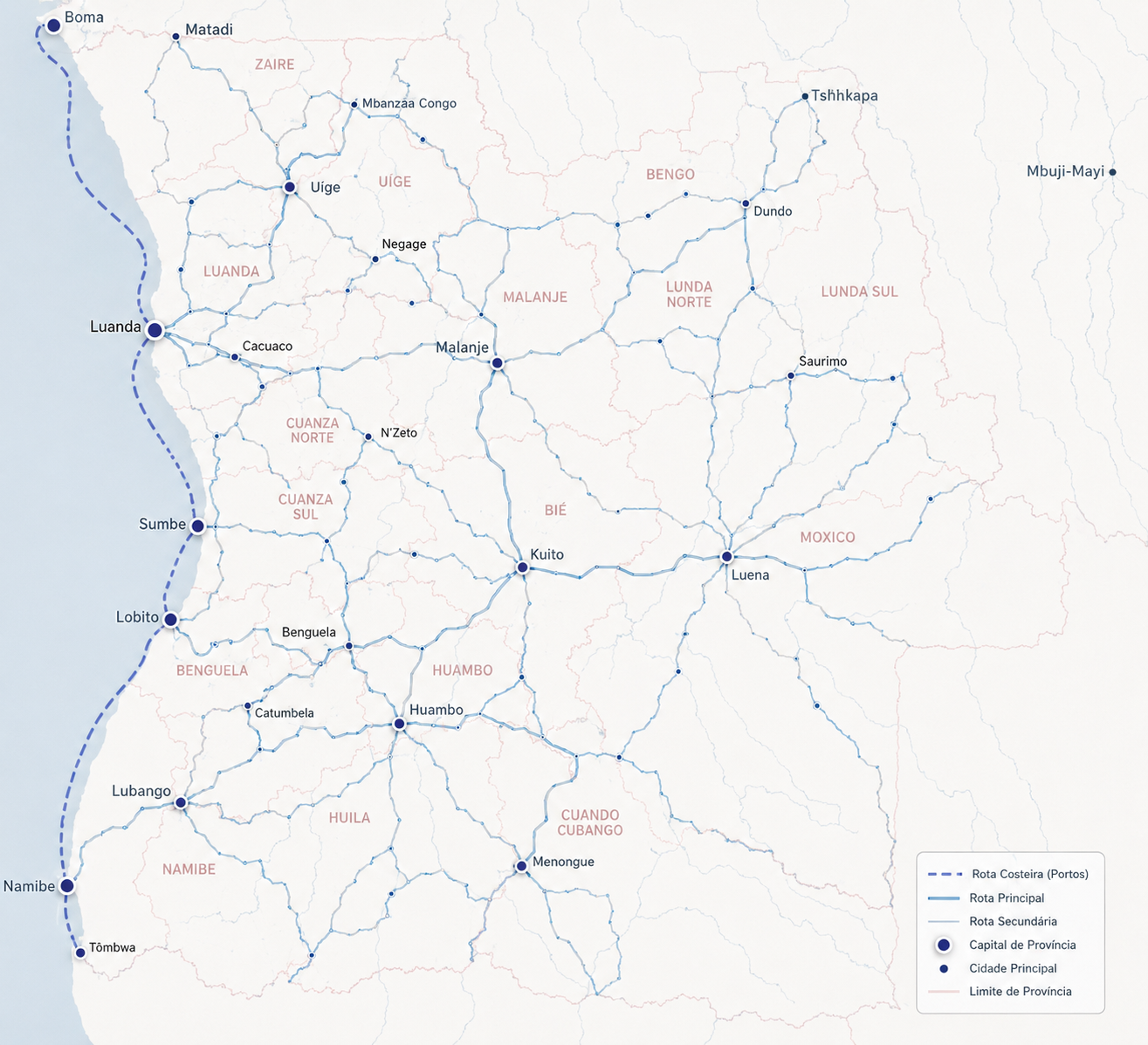 Distribuição Nacional - Entregas em todo país